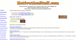 Desktop Screenshot of motivationstuff.com